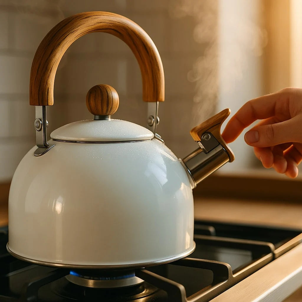 Kettle Stainless Steel Whistling 3.17 Qt Induction Compatible