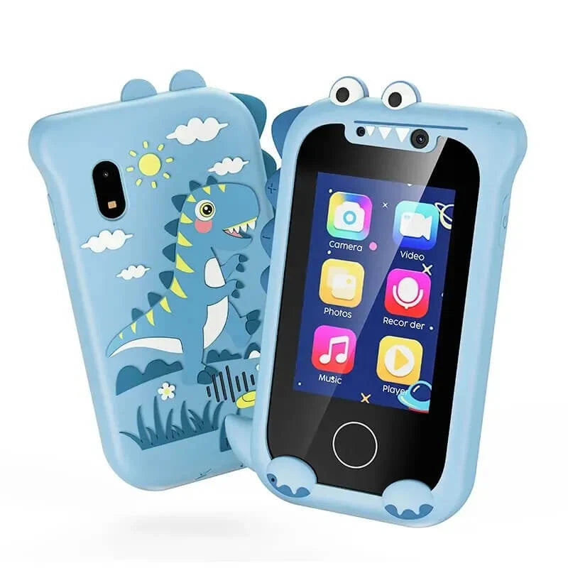 Kids Toy Smartphone Touchscreen Dual Cameras Educational Games