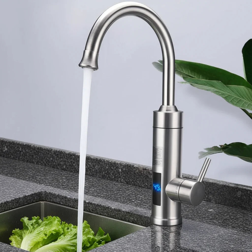Kitchen Faucet Stainless Steel Instant Hot & Cold Water