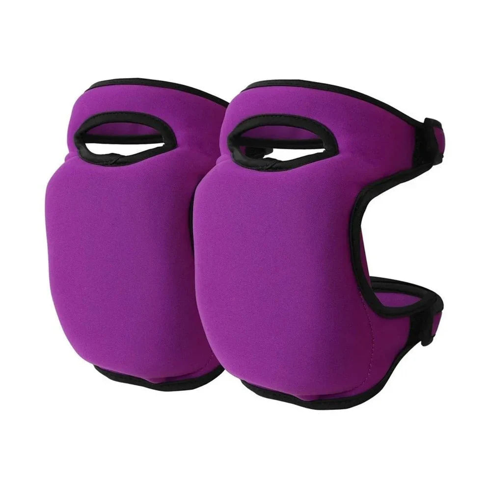Knee Pads High-Density Foam Adjustable Straps Water-Resistant