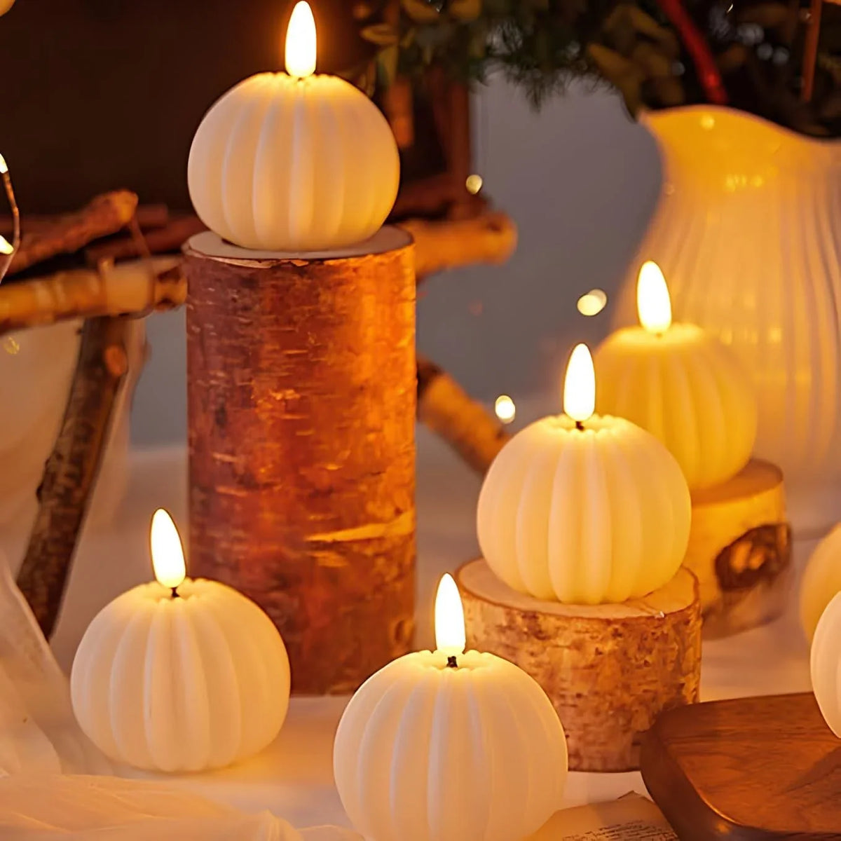 LED Candles Flameless Realistic Flickering Lights