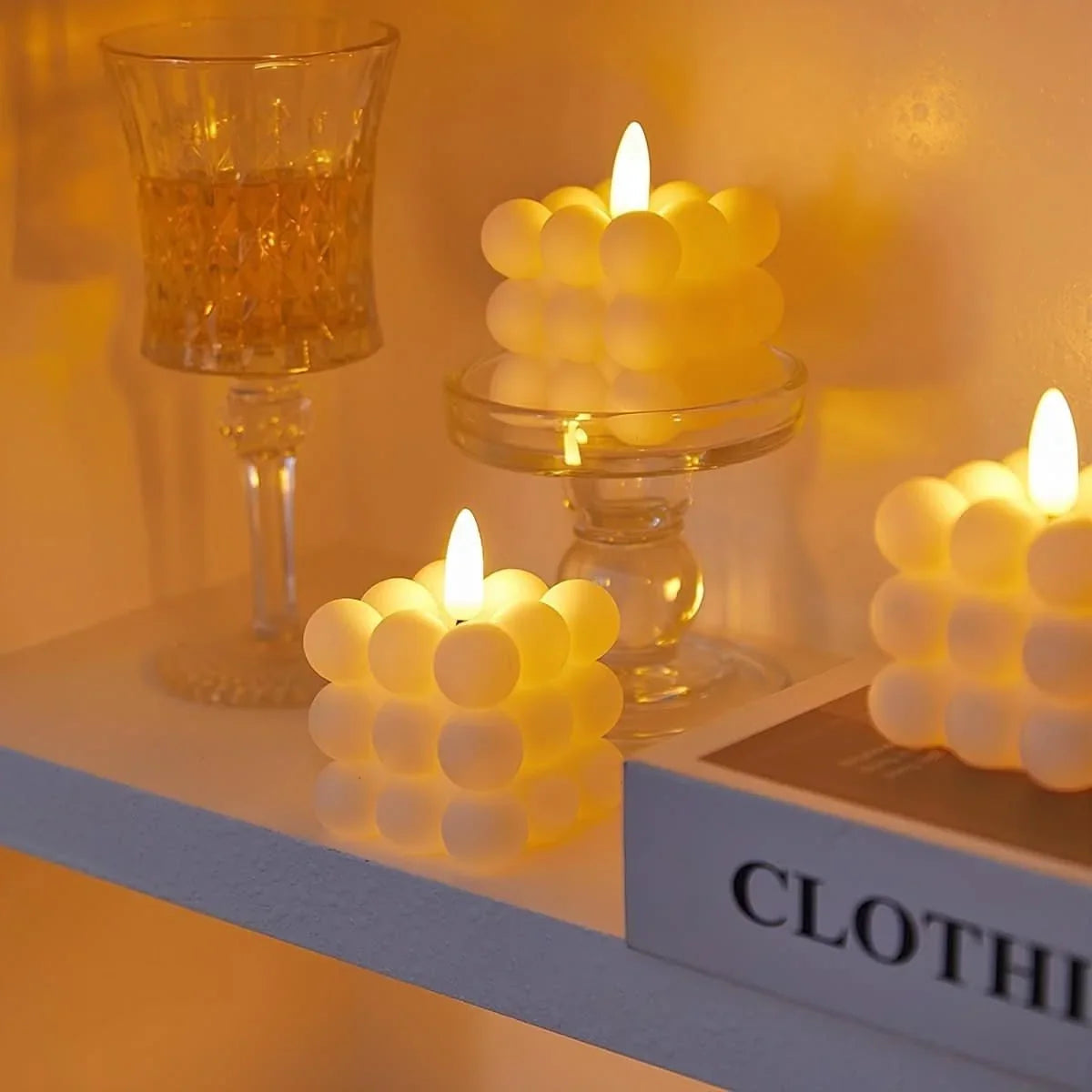 LED Candles Flameless Realistic Flickering Lights