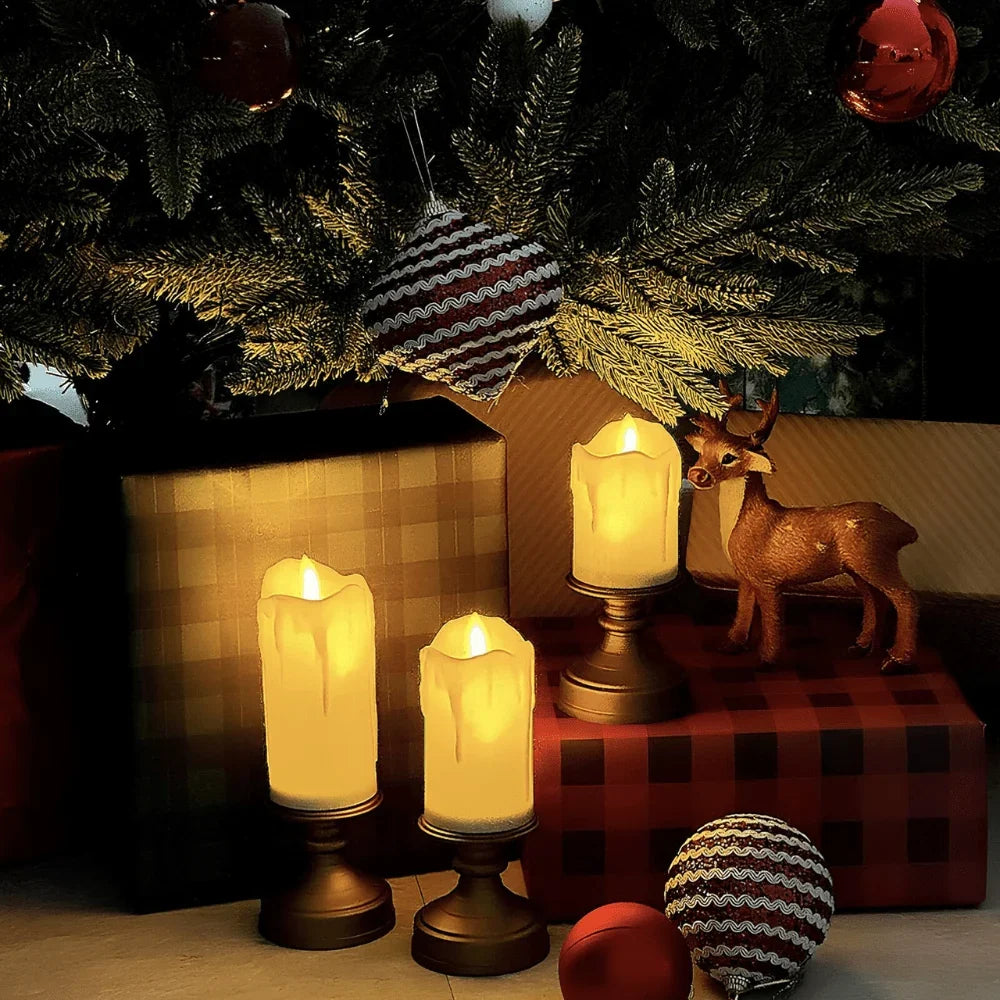 LED Candles Flameless Realistic Flickering Lights
