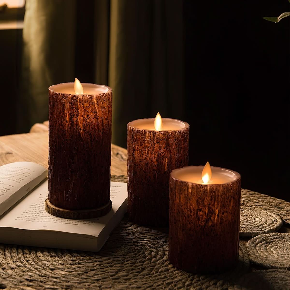 LED Candles Flameless Realistic Flickering Lights