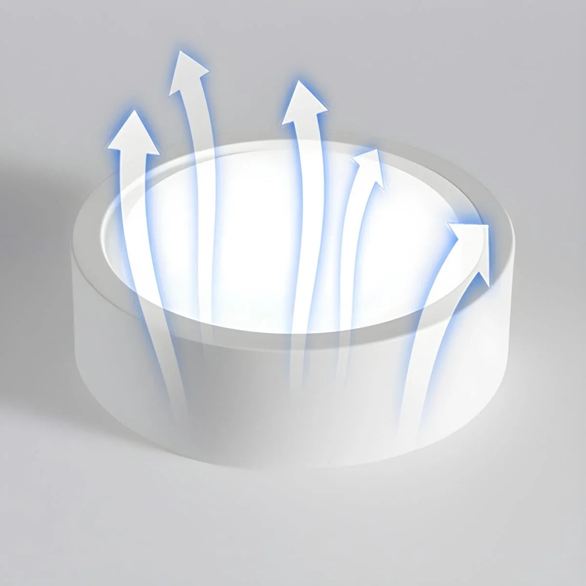 LED Ceiling Light Low-Profile Adjustable Color Temperature Integrated LED