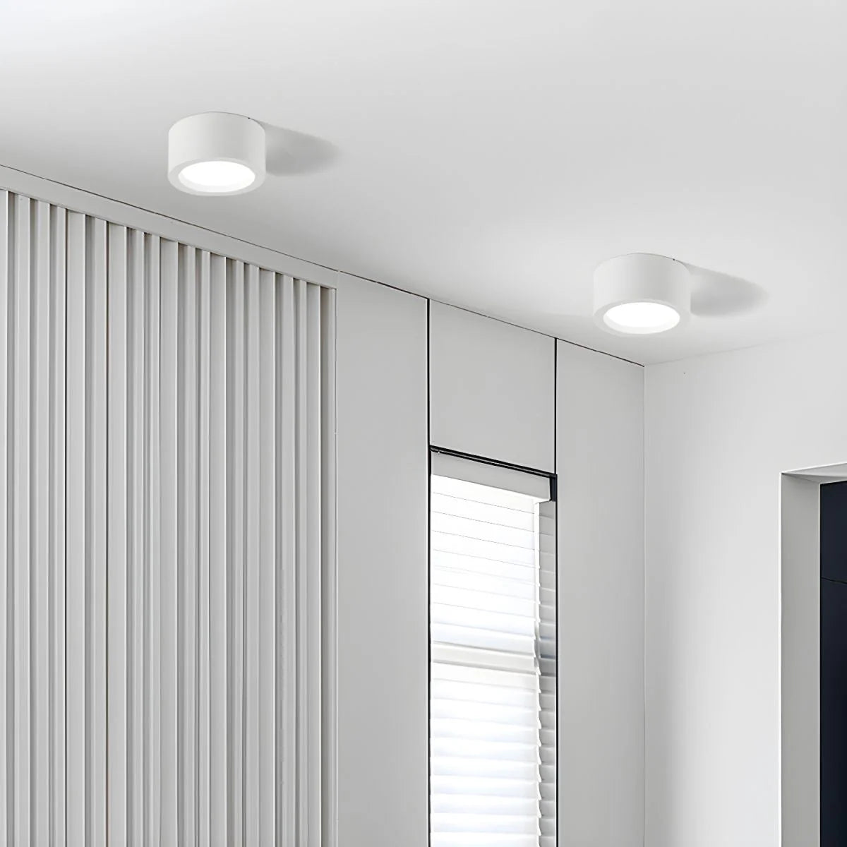 LED Ceiling Light Low-Profile Adjustable Color Temperature Integrated LED
