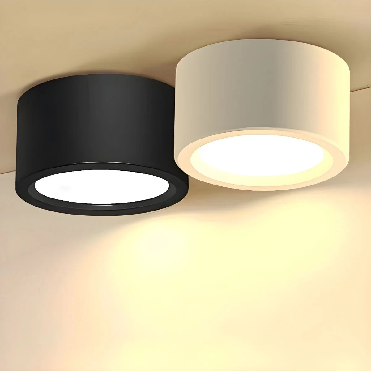 LED Ceiling Light Low-Profile Adjustable Color Temperature Integrated LED