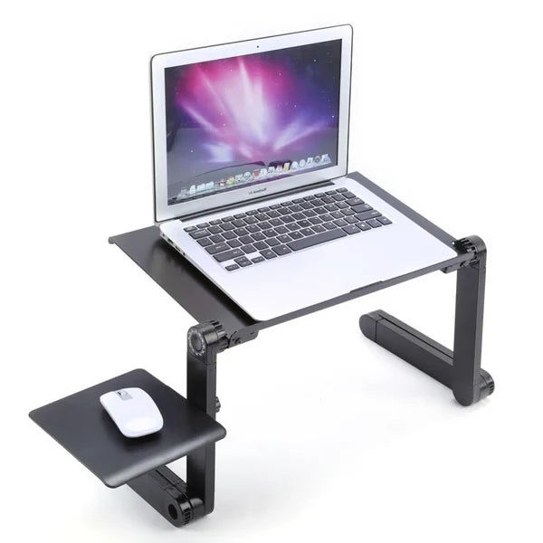Laptop Stand Adjustable Foldable With Mouse Tray
