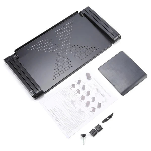 Laptop Stand Adjustable Foldable With Mouse Tray