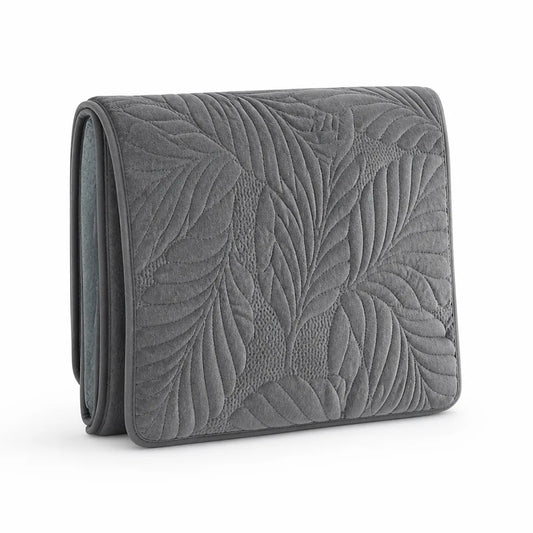Leaf Pattern Recliner Cover With Anti-Slip Backing