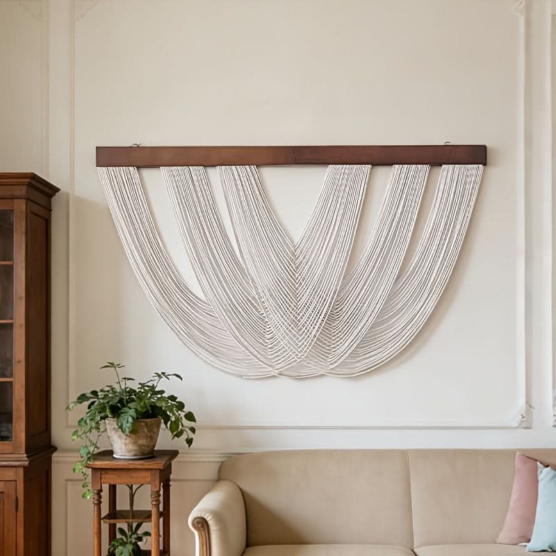 Macramé Wall Hanging Handwoven Cotton Lightweight