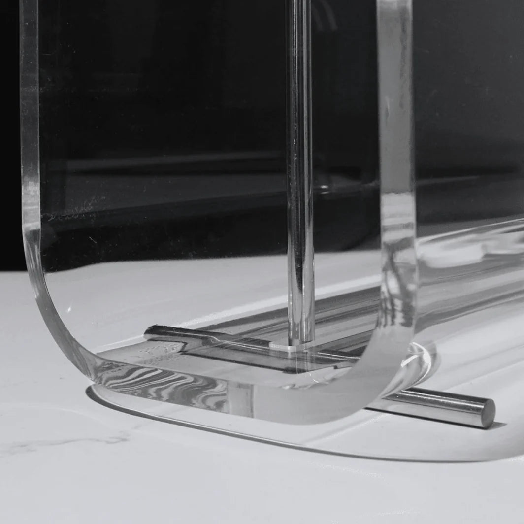 Magazine Holder Acrylic Transparent Space-Saving Storage