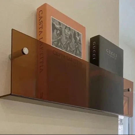Magazine Holder Acrylic Wall-Mounted Space-Saving