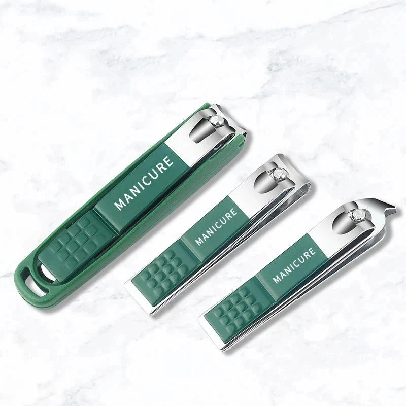 Manicure & Pedicure Set Stainless Steel Non-Slip Handles