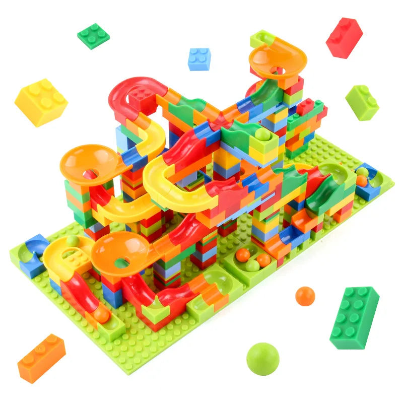 Marble Run Building Set 168 Pieces Creative Track Construction