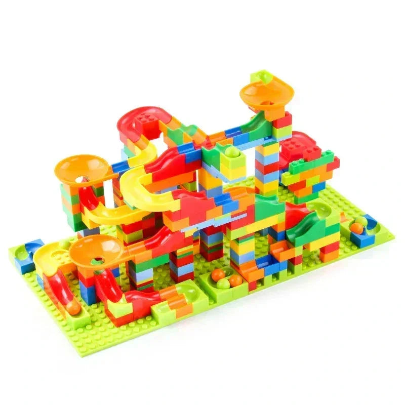 Marble Run Building Set 168 Pieces Creative Track Construction