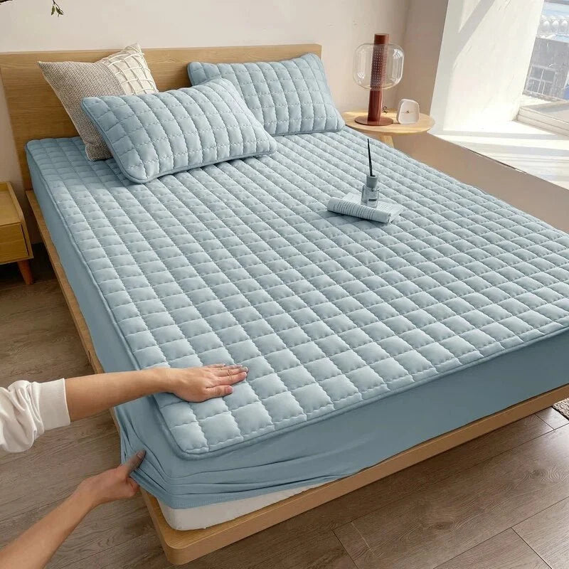 Mattress Protector Water-Repellent Breathable Machine Washable