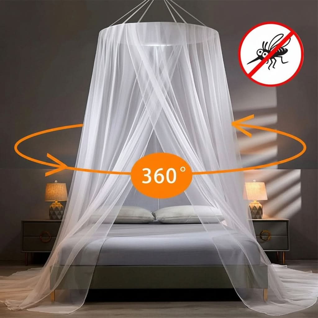 Mosquito Net Foldable Breathable Mesh for Bed and Camping