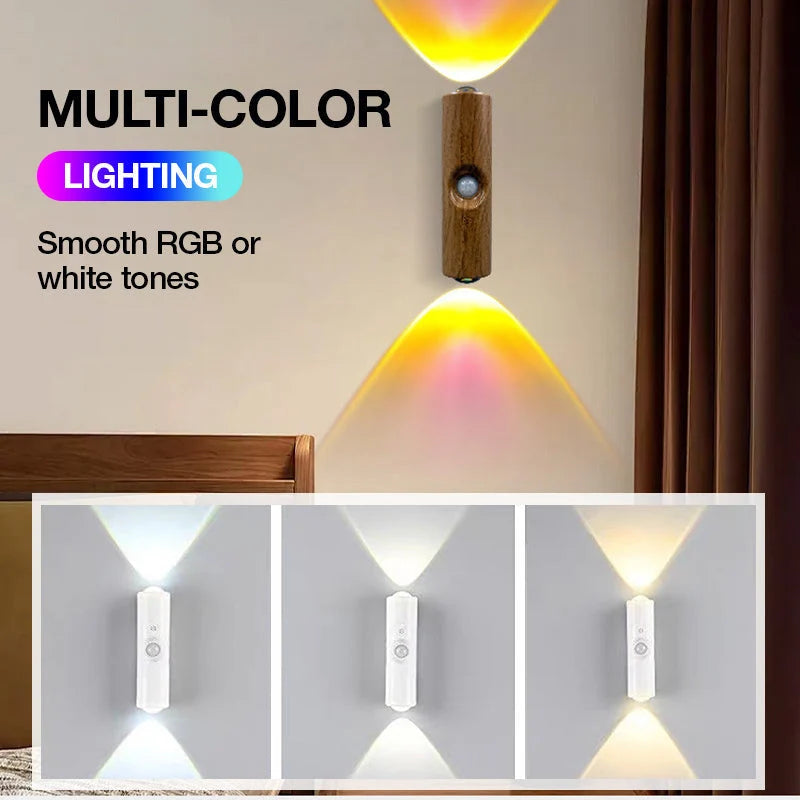 Motion Sensor Light Magnetic Mount RGB & Warm White