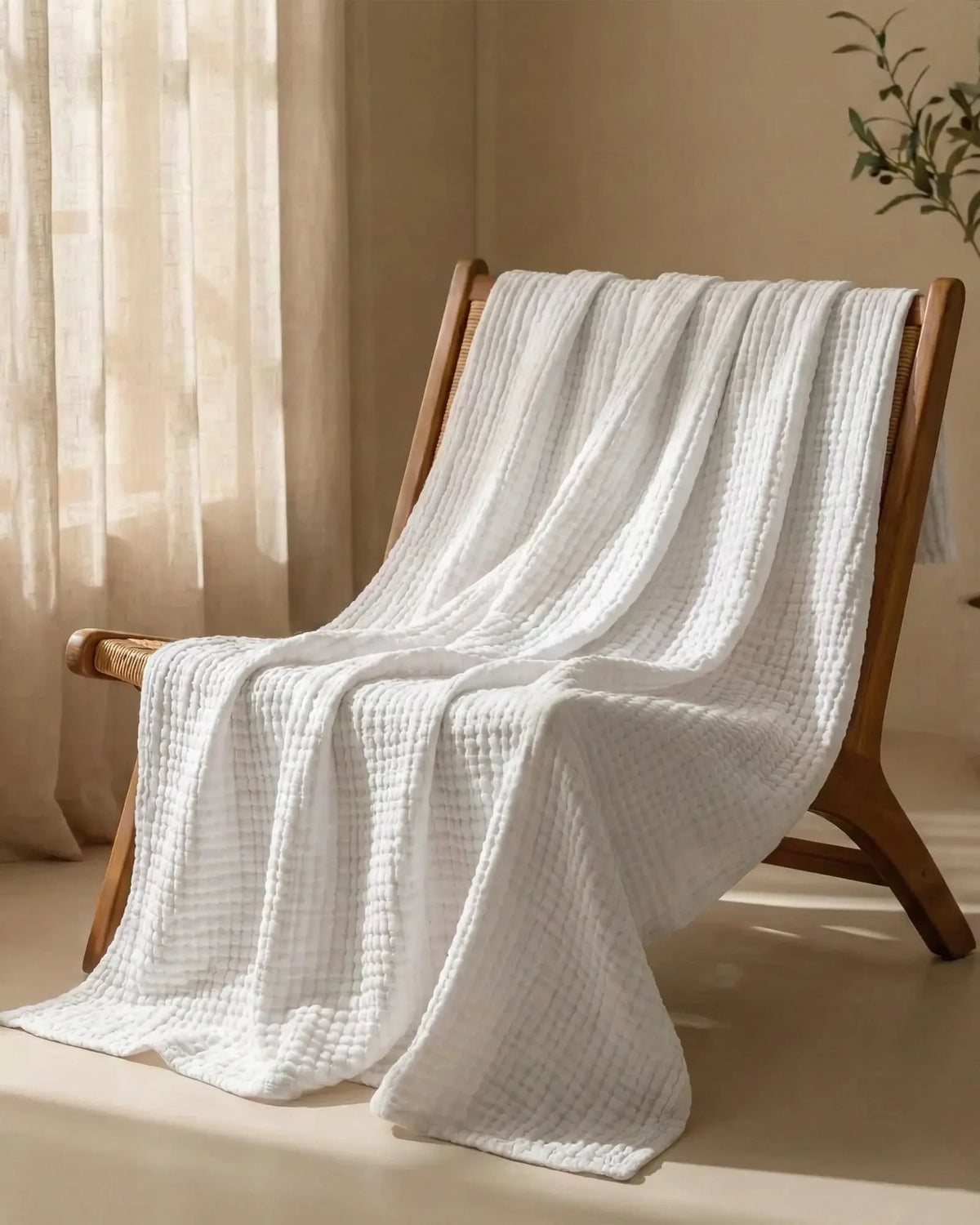 Muslin Blanket 100% Cotton Soft & Breathable