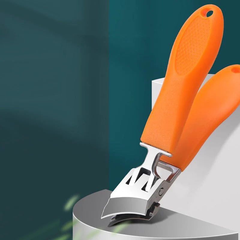 Nail Clipper Extra-Wide Opening Stainless Steel Blades Nail Catcher
