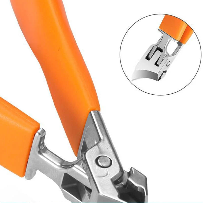 Nail Clipper Extra-Wide Opening Stainless Steel Blades Nail Catcher
