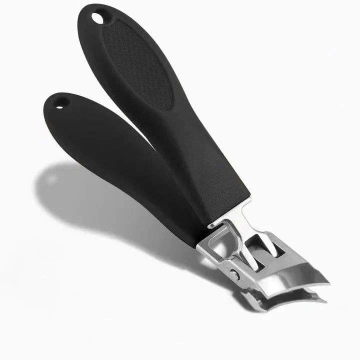 Nail Clippers Extra-Wide Jaw Stainless Steel Non-Slip Grip
