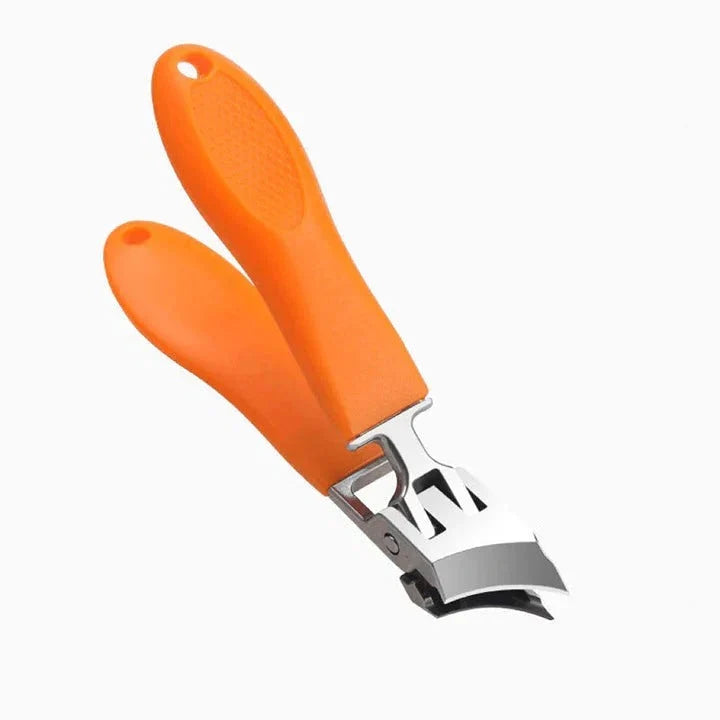 Nail Clippers Wide Jaw Stainless Steel Blades Non-Slip Grip