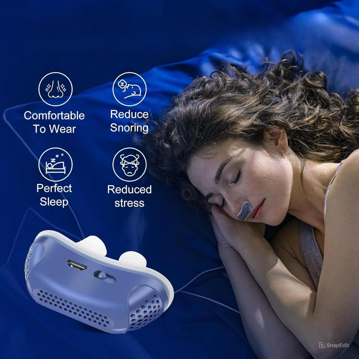 Nasal Airflow Device Quiet Cordless 8–10 Hour Runtime