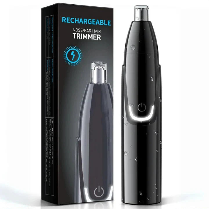 Nose & Ear Hair Trimmer IPX7 Waterproof 90-Minute Runtime