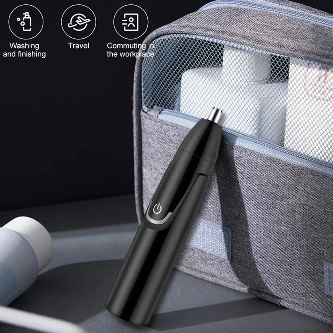 Nose & Ear Hair Trimmer IPX7 Waterproof 90-Minute Runtime