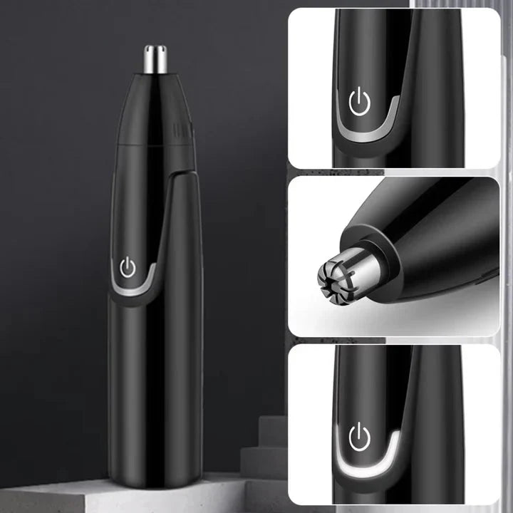Nose & Ear Hair Trimmer IPX7 Waterproof 90-Minute Runtime