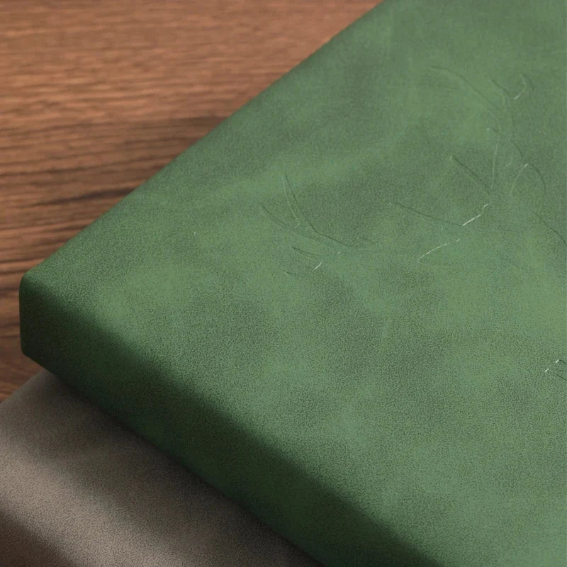 Notebook A5 Genuine Leather Personalized Cover With Bookmark