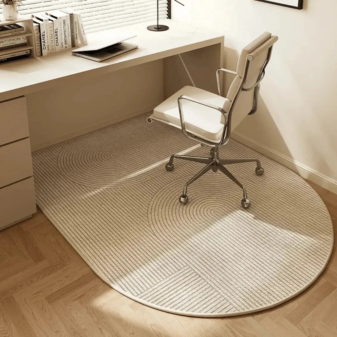 Office Chair Mat Semi-Round Non-Slip Floor Protection