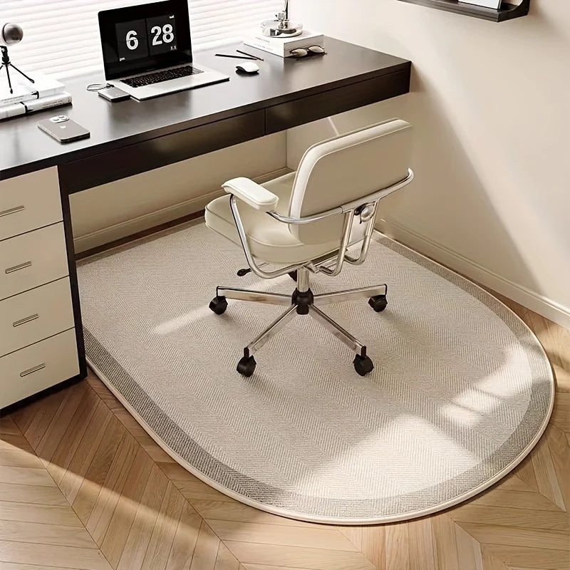 Office Floor Mat Soft Fabric Ergonomic Non-Slip Backing