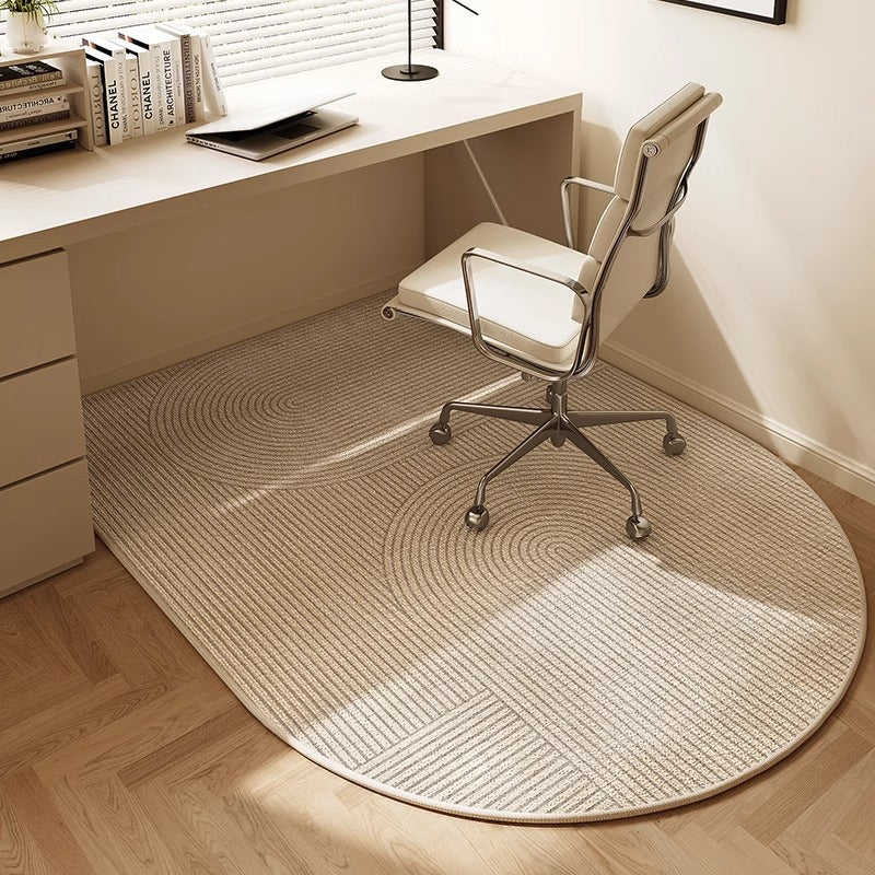 Office Floor Mat Soft Fabric Ergonomic Non-Slip Backing