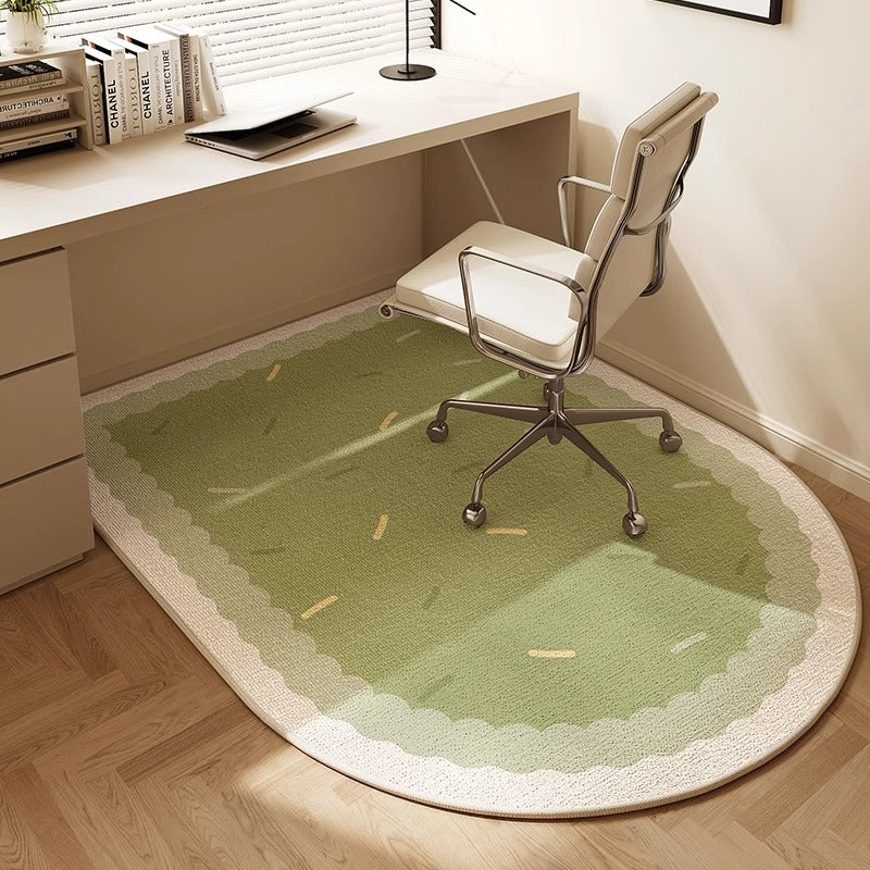 Office Floor Mat Soft Fabric Ergonomic Non-Slip Backing