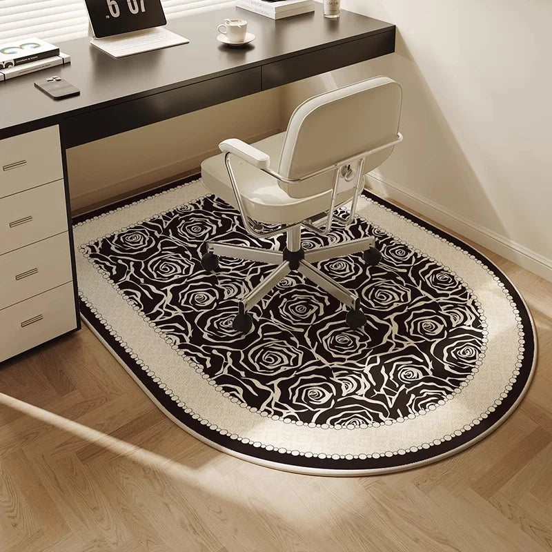 Office Floor Mat Soft Fabric Ergonomic Non-Slip Backing