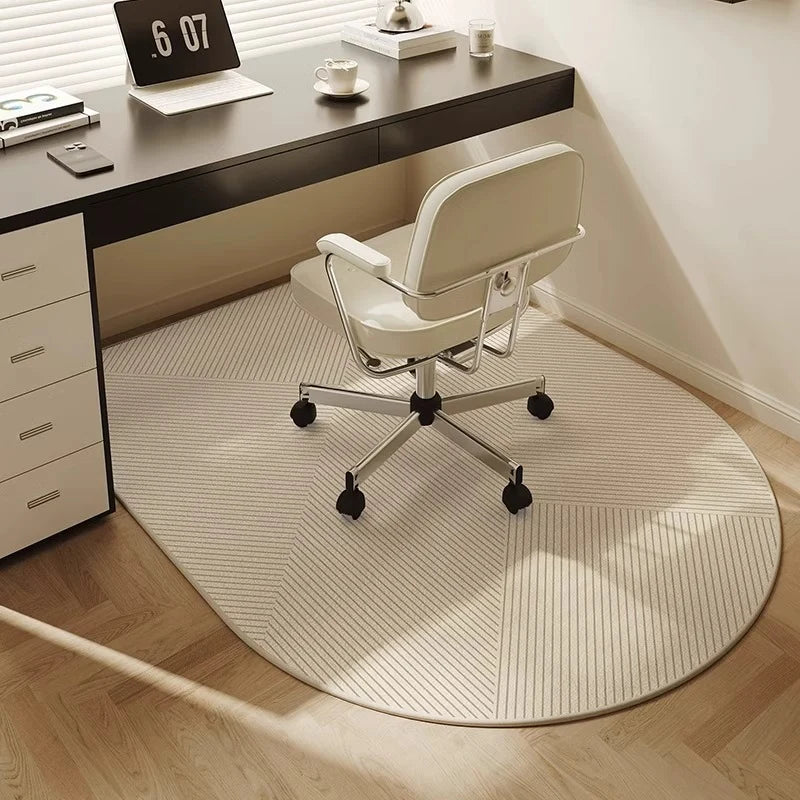 Office Floor Mat Soft Fabric Ergonomic Non-Slip Backing