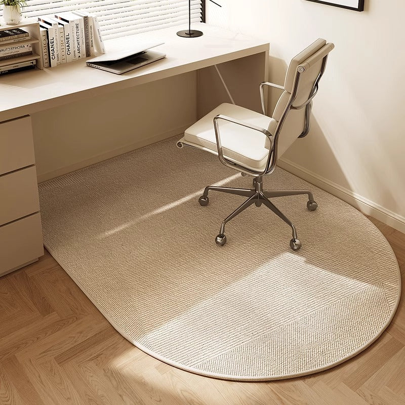 Office Floor Mat Soft Fabric Ergonomic Non-Slip Backing