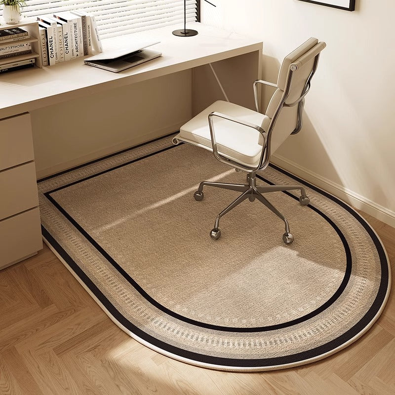 Office Floor Mat Soft Fabric Ergonomic Non-Slip Backing