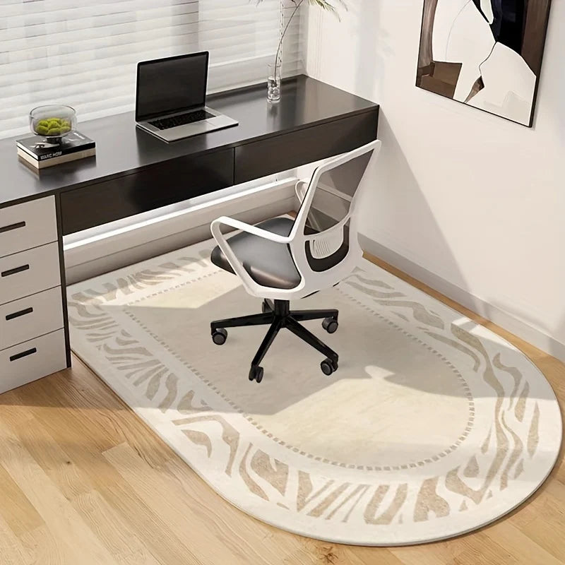 Office Floor Mat Soft Fabric Ergonomic Non-Slip Backing