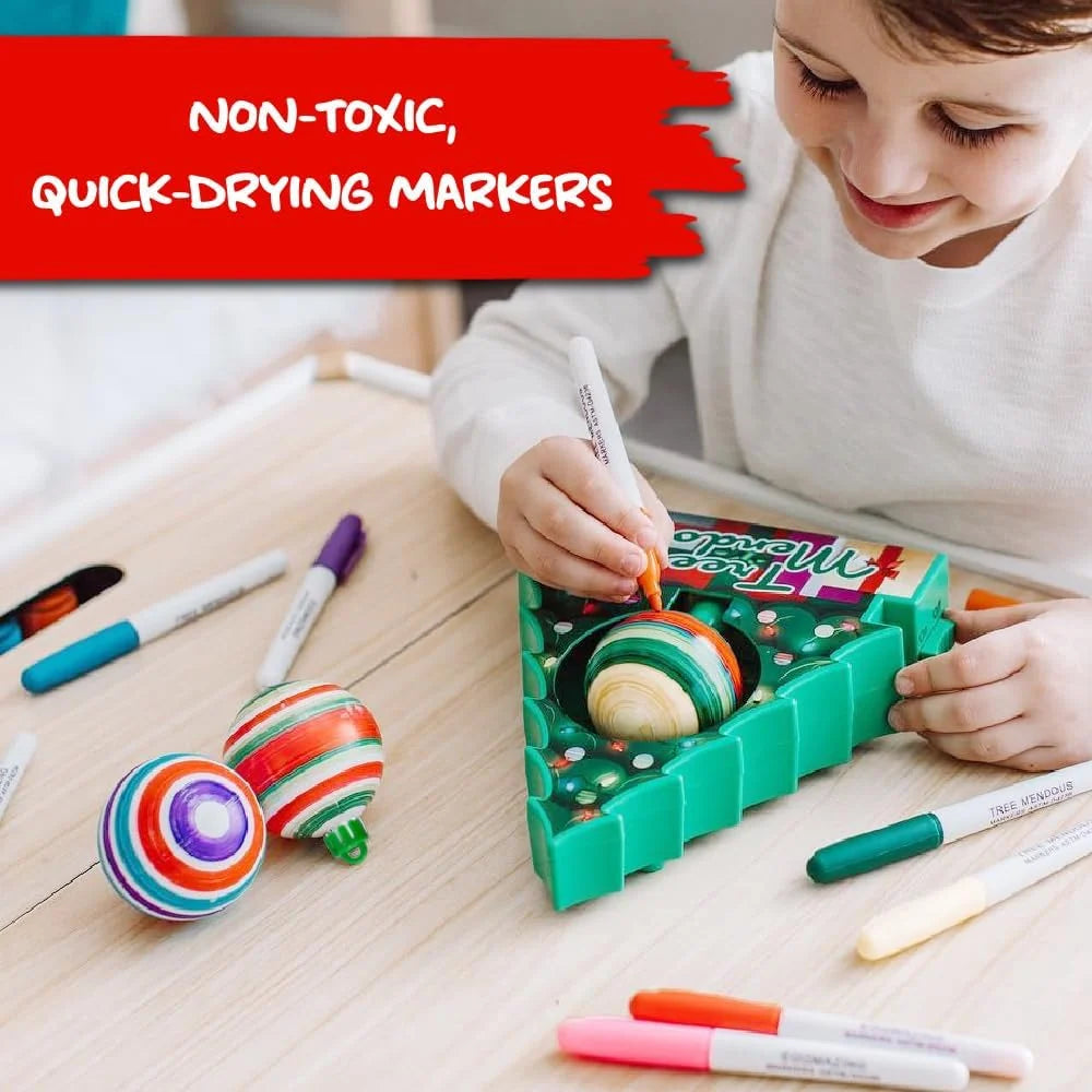Ornament Decorating Kit Motorized Spinning Base With Lights & Music