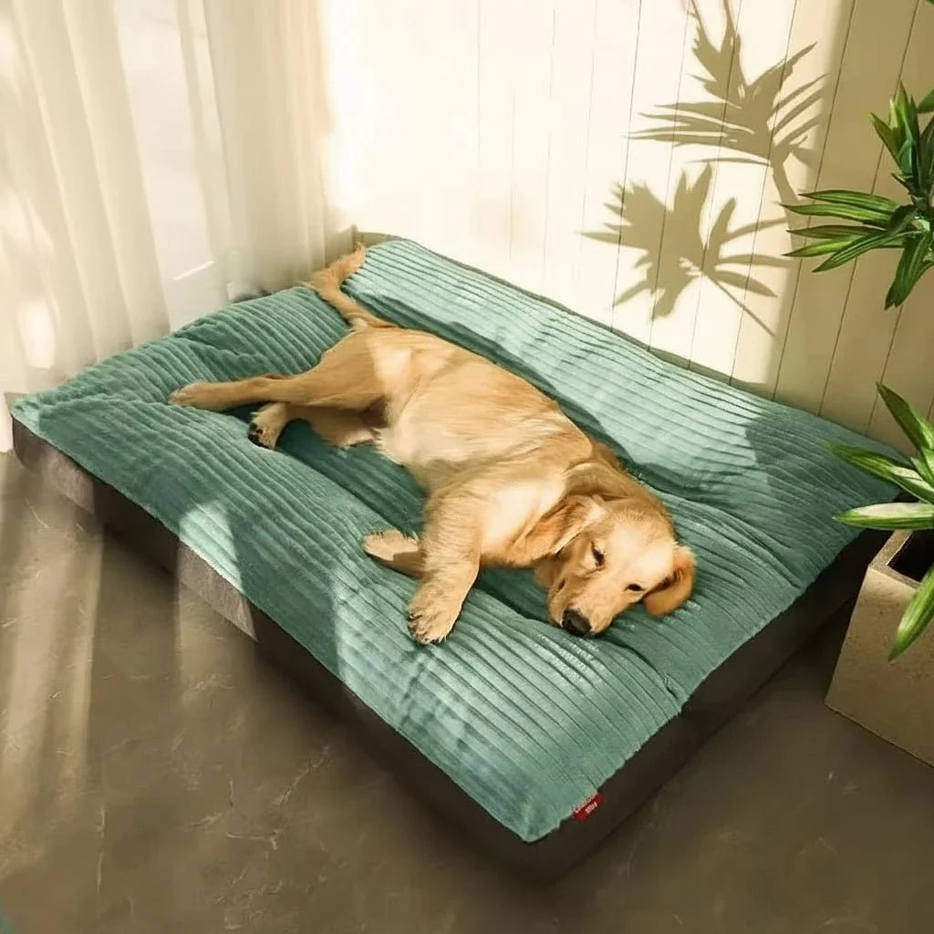 Orthopedic Dog Bed Fluffy Pressure-Relieving Support