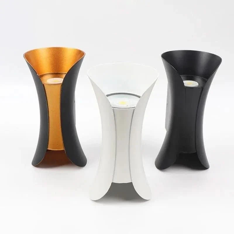 Outdoor LED Wall Light Curved IP65 Weatherproof