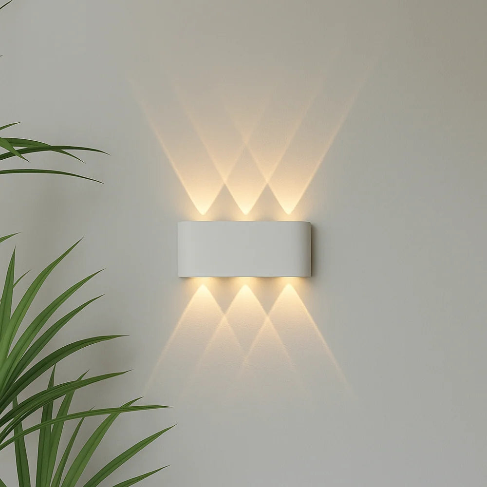 Outdoor LED Wall Light Up & Down Beam IP65 Weather-Resistant