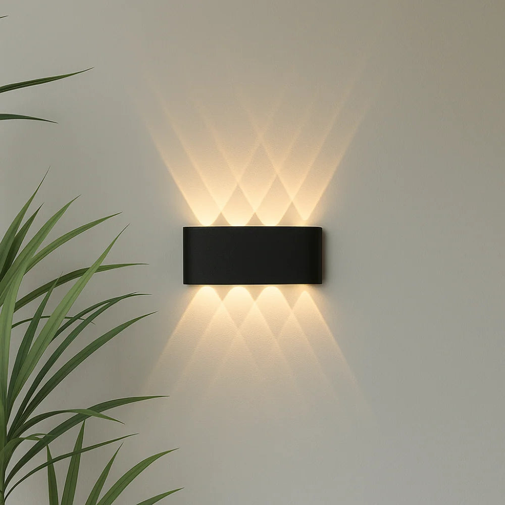 Outdoor LED Wall Light Up & Down Beam IP65 Weather-Resistant