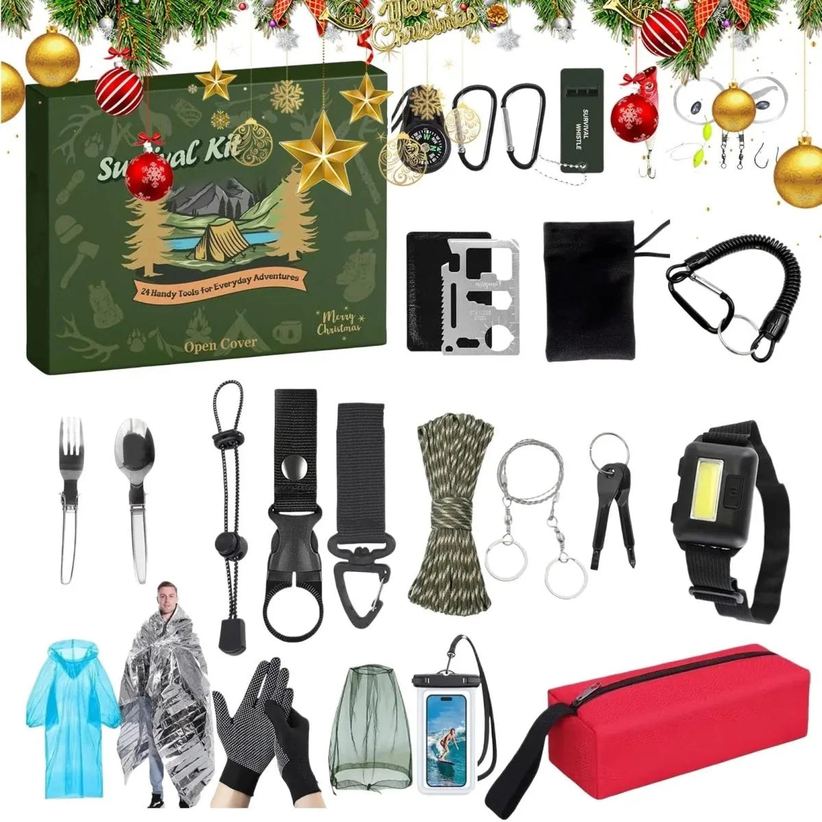 Outdoor Tool Set 24 Tools Advent Calendar