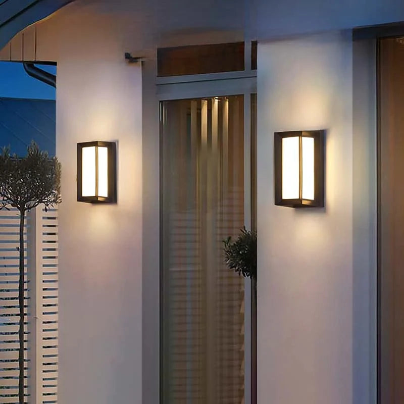 Outdoor Wall Light Motion Sensor 18W LED Waterproof