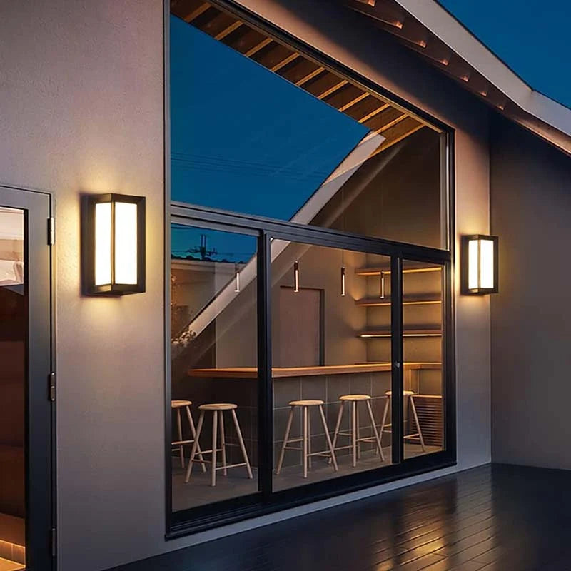 Outdoor Wall Light Motion Sensor 18W LED Waterproof